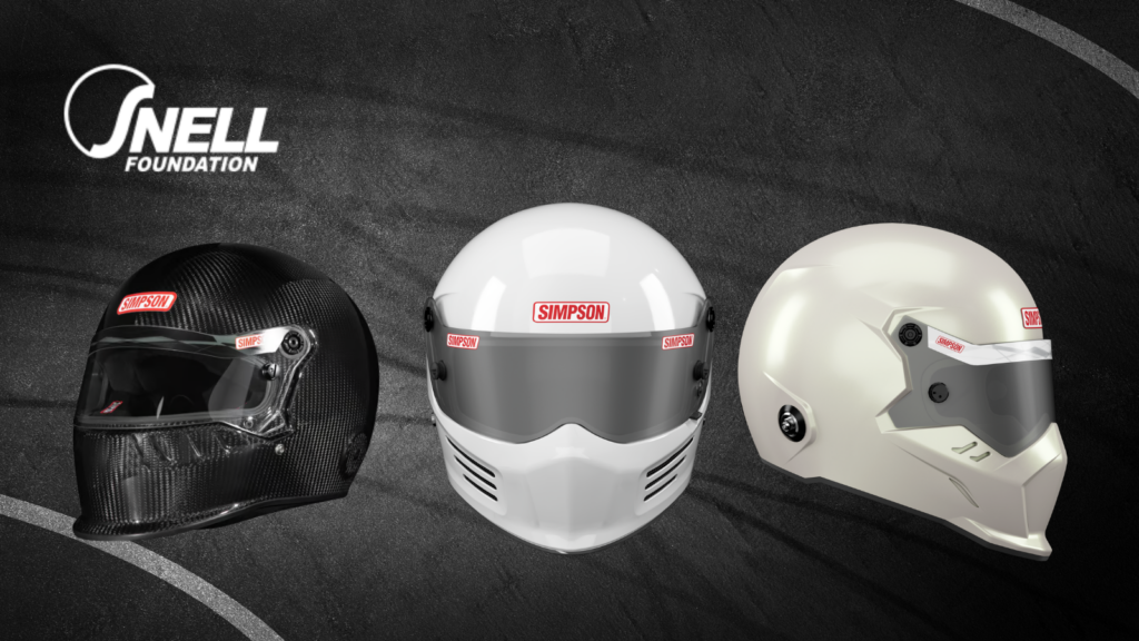 Simpson snell SA2025 helmets